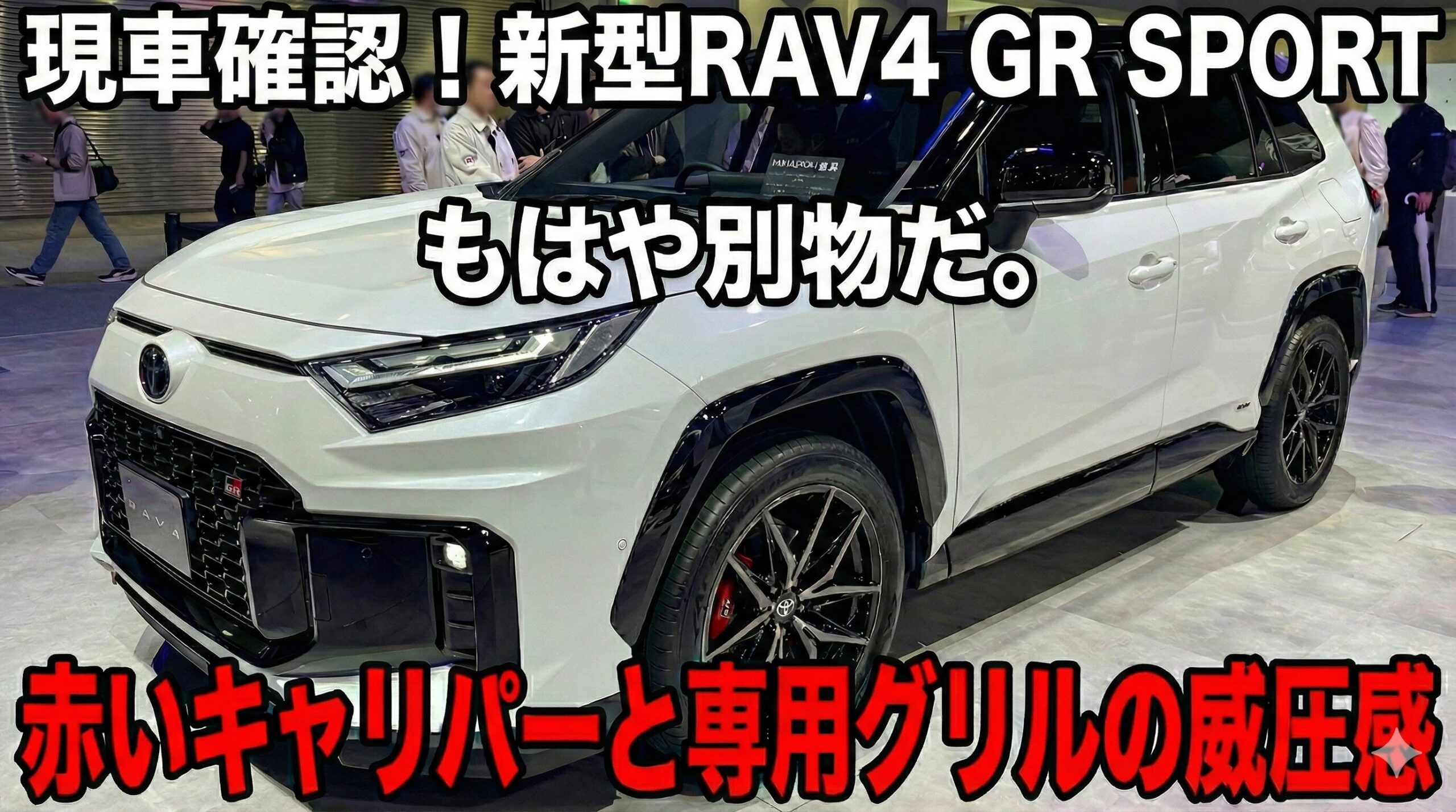 【2台】新型RAV4 GRスポーツ ブラックホワイト　ホワイト カラーサンプル Image_a0dhf5a0dhf5a0dh.jpg